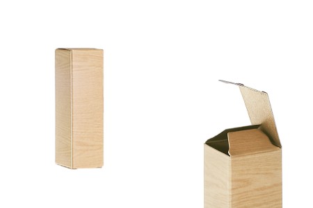 Kartonska kutija 25x25x87mm u dezenu drveta - 50 kom-slika_proizvoda