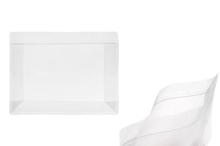 DoyPack kesice 295x40x230mm poluprovidne sa zip zatvaranjem i mogućnošću termo zatvaranja – 50 kom-slika_proizvoda