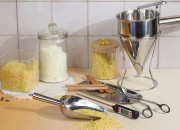 Alat od nerđajućeg čelika - levak od 1200 mL (vrh od 8 mm) za punjenje kalupa sveća i sapuna-grupa_slika