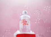 Plastična (PET) providna flašica 250 mL sa belim okruglim zatvaračem i čepom-grupa_slika