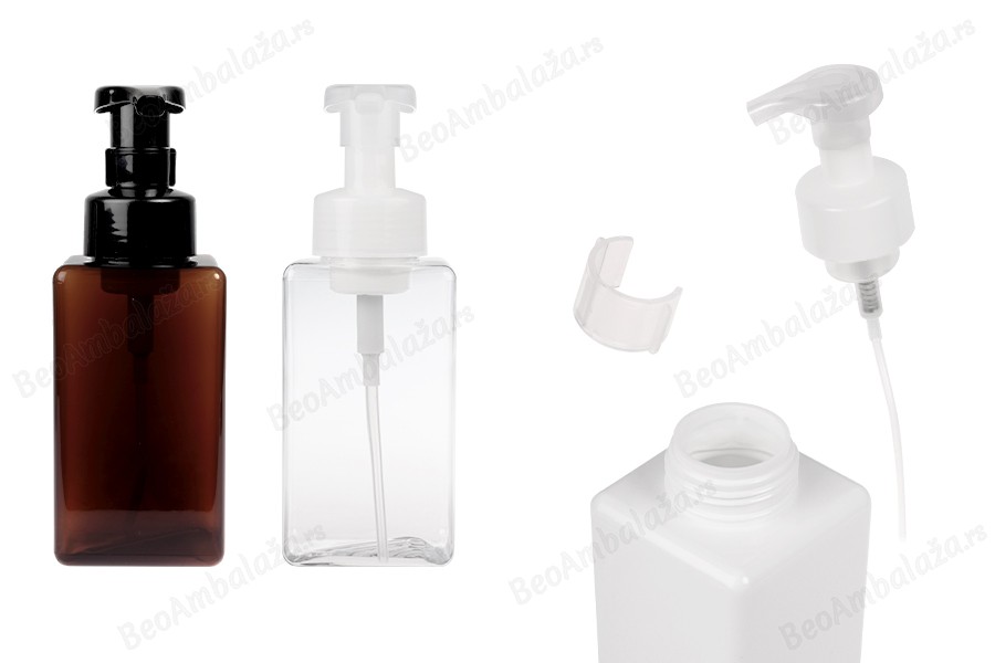 Plastična (PETG) bočica 450 mL sa pumpicom za penu (PP42)-slika_proizvoda