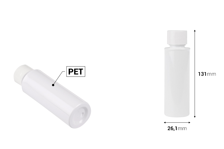 Zamenska unutrašnja bela bočica sa belim zatvaračem za šifru 23-2653-dimenzije_slike