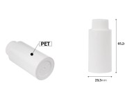 Zamenska unutrašnja bela bočica sa belim zatvaračem za šifru 23-2650-dimenzije_slike