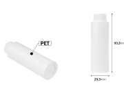 Zamenska unutrašnja bela bočica sa belim zatvaračem za šifru 23-2651-dimenzije_slike