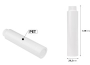 Zamenska unutrašnja bela bočica sa belim zatvaračem za šifru 23-2652-dimenzije_slike