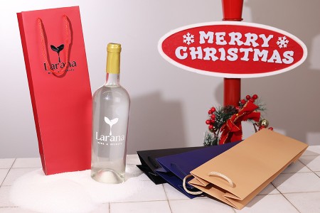 Papirna kesa (250 g/m²) za vinske flaše 120 x 85 x 360 mm - 12 kom-grupa_slika