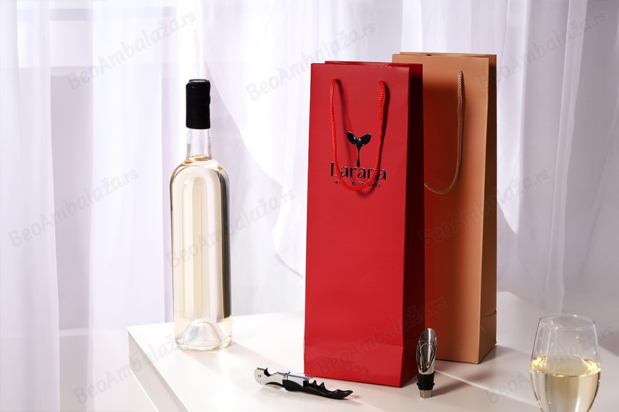 Papirna kesa (250 g/m²) za vinske flaše 120 x 85 x 360 mm - 12 kom-grupa_slika