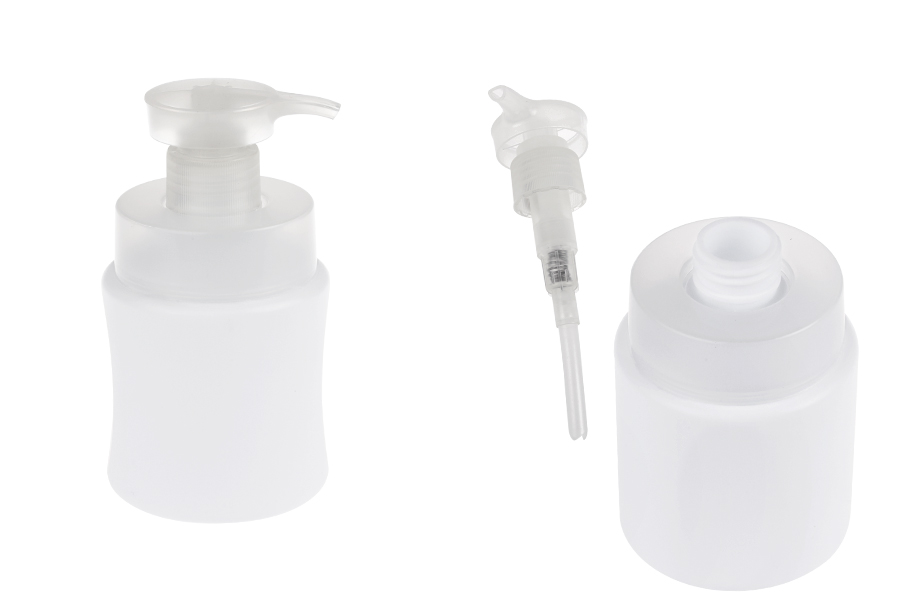 Plastična (HDPE) bela bočica od 200 mL sa sigurnosnom pumpicom-slika_proizvoda