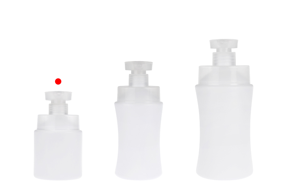 Plastična (HDPE) bela bočica od 200 mL sa sigurnosnom pumpicom-grupa_slika