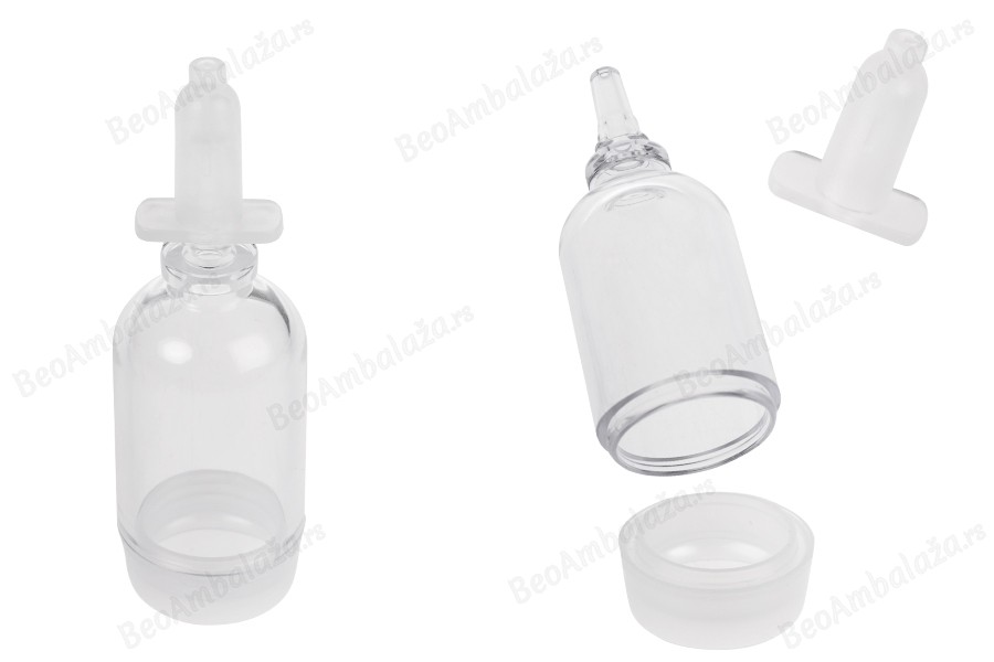 Providna bočica 15mL za jednokratnu upotrebu sa poklopcem-slika_proizvoda
