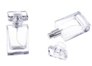 Staklena bočica za parfeme 30mL sa zatvaračem i sprejom (PP 15)-slika_proizvoda