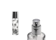 Staklena bočica za parfem 30mL sa srebrnim sprejom i zatvaračem PP18-slika_proizvoda