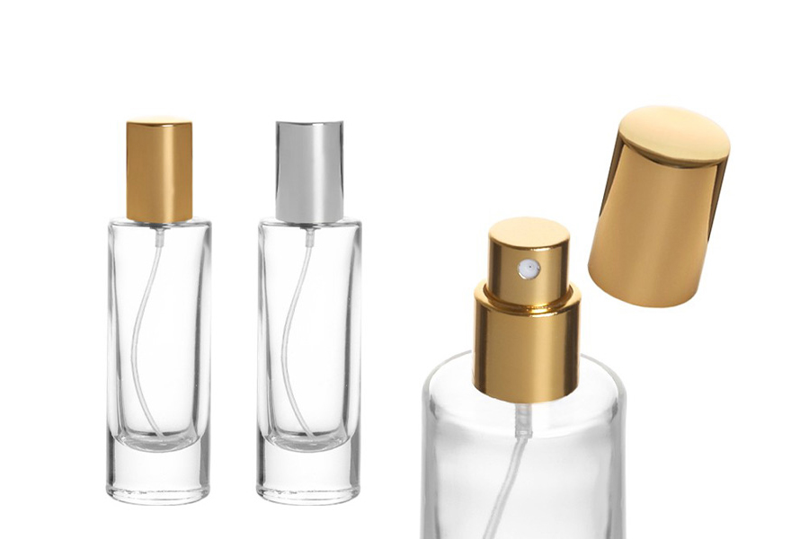 Bočica za parfeme 30mL providna sa sprejom i aluminijumskim poklopcem-slika_proizvoda