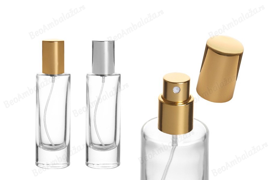 Bočica za parfeme 30mL providna sa sprejom i aluminijumskim poklopcem-slika_proizvoda