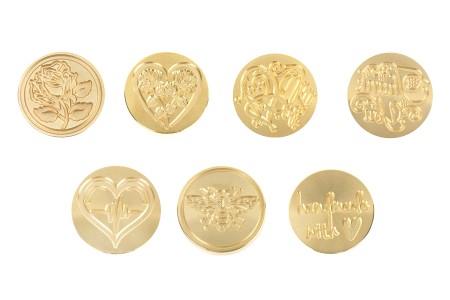 Žig za vosak prečnika 25mm, više dizajna-grupa_slika