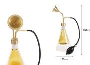 Uređaj - Boca za uzorkovanje arome proizvoda sa crnom dugom pumpicom-dimenzije_slike