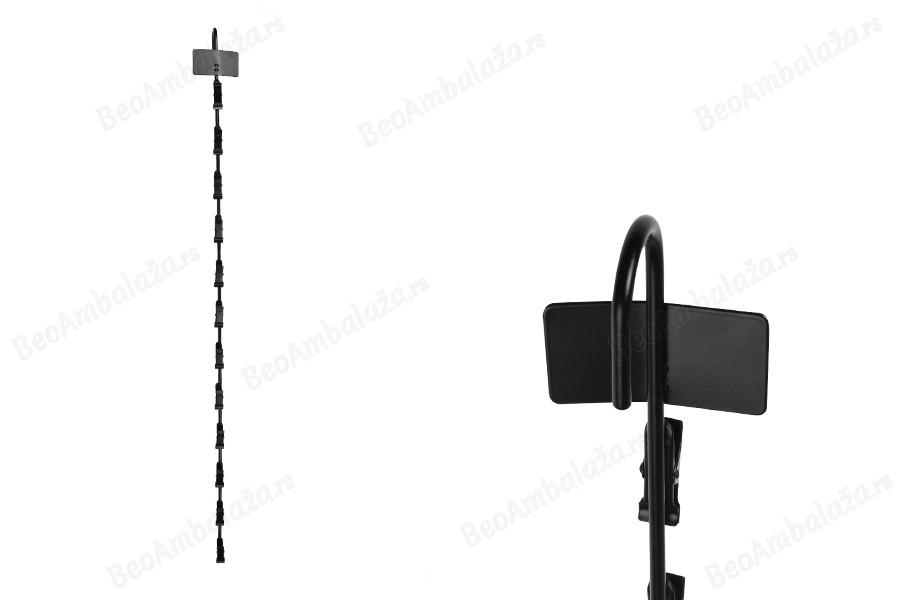 Metalna kuka 65,5x800 mm za izlaganje proizvoda sa 12 klipa-slika_proizvoda