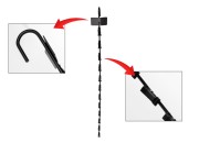 Metalna kuka 65,5x800 mm za izlaganje proizvoda sa 12 klipa-grupa_slika