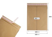 Koverta 235x280 mm sa unutrašnjim papirnim ojačanjem i samolepljivim zatvaranjem Koverta 235x280 mm sa unutrašnjim papirnim ojačanjem i samolepljivim zatvaranjem