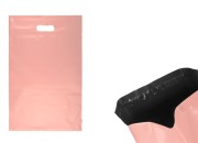 Kurirske vodootporne PE transportne kese 300x400 mm roze boje, sa samolepljivim zatvaranjem i ručkom - 100 kom Kurirske vodootporne PE transportne kese 300x400 mm roze boje, sa samolepljivim zatvaranjem i ručkom - 100 kom