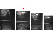 Kurirske vodootporne PE transportne kese 400x500 mm crne boje, sa samolepljivim zatvaranjem i ručkom - 100 kom