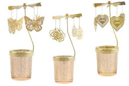 Dekorativni karusel za svećice sa svećnjakom u više oblika-slika_proizvoda