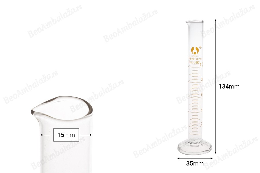 Staklena menzura 10mL-dimenzije_slike