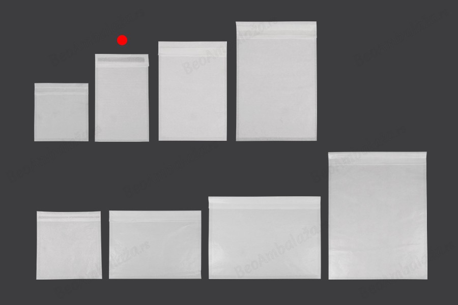 Papirna koverta 100x150 mm sa samolepljivim zatvaranjem - 100 kom-grupa_slika