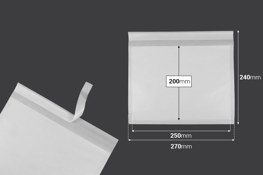 Papirna koverta 270x200 mm sa samolepljivim zatvaranjem - 100 kom