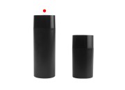 Crna bočica 30 mL (44x122 mm) sa rupicama i poklopcem Crna bočica 30 mL (44x122 mm) sa rupicama i poklopcem