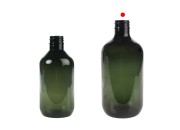 Plastična cilindrična PET boca 500 mL u karamel ili maslinastoj boji (28/410)-grupa_slika