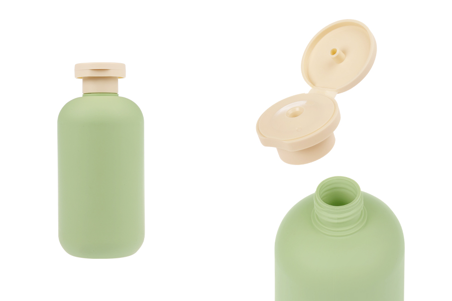 Plastična (HDPE) boca od 300 mL sa flip-top poklopcem za šampon, gel za tuširanje i losion-slika_proizvoda