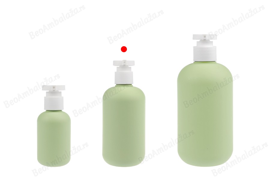 Plastična (HDPE) boca od 300 mL sa pumpicom za šampon, gel za tuširanje i losion-grupa_slika