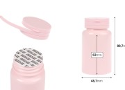 Plastična PET roze kutijica 120 mL sa sigurnosnim zatvaračem i zaptivkom za pilule i kapsule Plastična PET roze kutijica 120 mL sa sigurnosnim zatvaračem i zaptivkom za pilule i kapsule