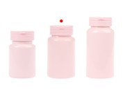 Plastična PET roze kutijica 120 mL sa sigurnosnim zatvaračem i zaptivkom za pilule i kapsule Plastična PET roze kutijica 120 mL sa sigurnosnim zatvaračem i zaptivkom za pilule i kapsule