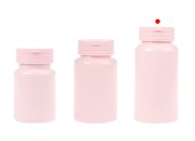 Plastična PET roze kutijica 150 mL sa sigurnosnim zatvaračem i zaptivkom za pilule i kapsule Plastična PET roze kutijica 150 mL sa sigurnosnim zatvaračem i zaptivkom za pilule i kapsule