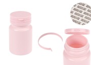 Plastična PET roze kutijica 80 mL sa sigurnosnim zatvaračem i zaptivkom za pilule i kapsule Plastična PET roze kutijica 80 mL sa sigurnosnim zatvaračem i zaptivkom za pilule i kapsule