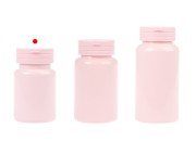 Plastična PET roze kutijica 80 mL sa sigurnosnim zatvaračem i zaptivkom za pilule i kapsule Plastična PET roze kutijica 80 mL sa sigurnosnim zatvaračem i zaptivkom za pilule i kapsule