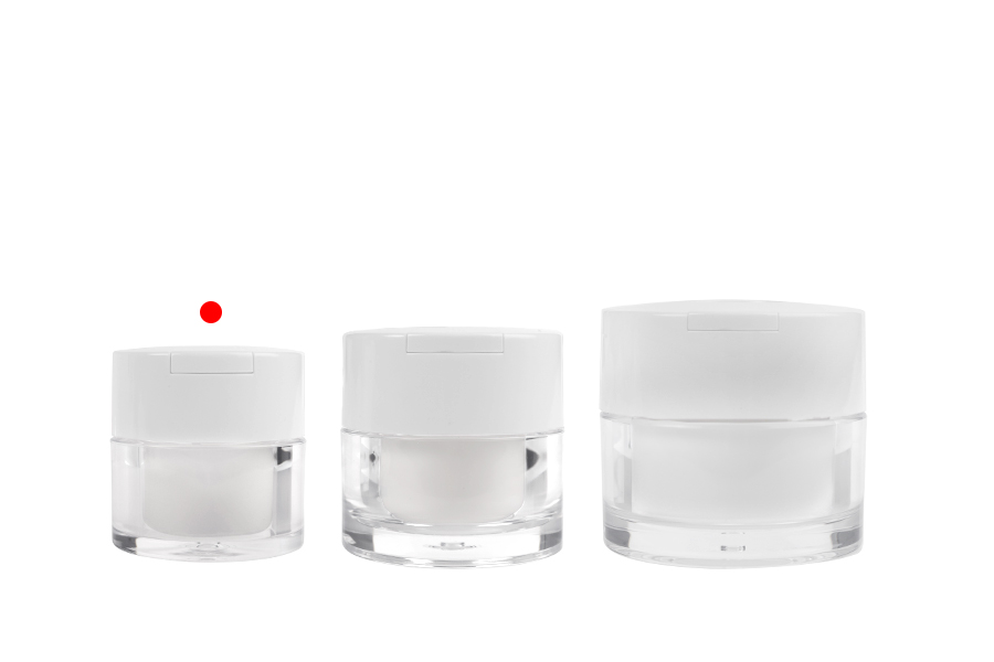 Akrilna teglica od 15mL sa belim zatvaračem, spatulom i plastičnim međupoklopcem-grupa_slika