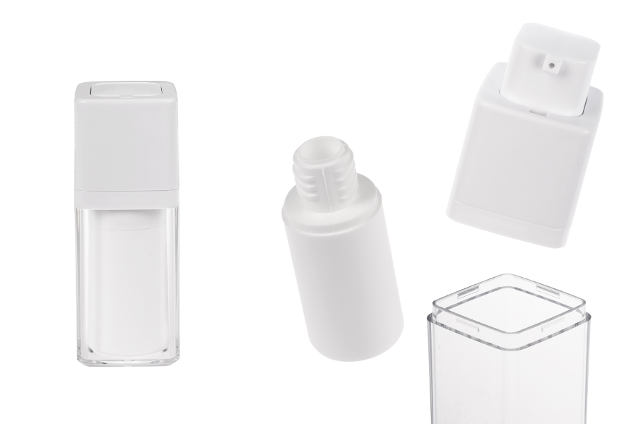 Airless akrilna bočica 15 mL sa belom pumpicom Airless akrilna bočica 15 mL sa belom pumpicom-slika_proizvoda