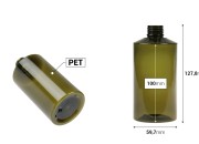 PET flaša 280mL (PP24) u raznim bojama-dimenzije_slike