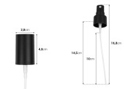 Plastični (PET) sprej za bočice sa šifrom #19-3438 - #19-3443 (cev od 10 cm)-dimenzije_slike