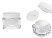 Luksuzna akrilna teglica 50mL sa zatvaračem i plastičnim međupoklopcem-slika_proizvoda