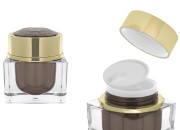 Luksuzna akrilna teglica od 30 mL sa zatvaračem i plastičnim međupoklopcem-slika_proizvoda