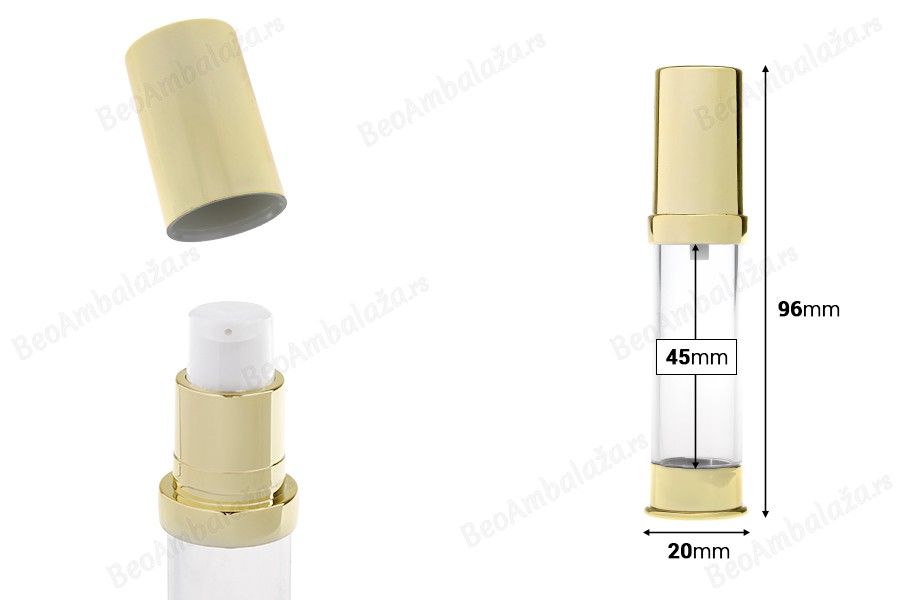 Airless bočica 10mL za kreme - 12 kom-dimenzije_slike