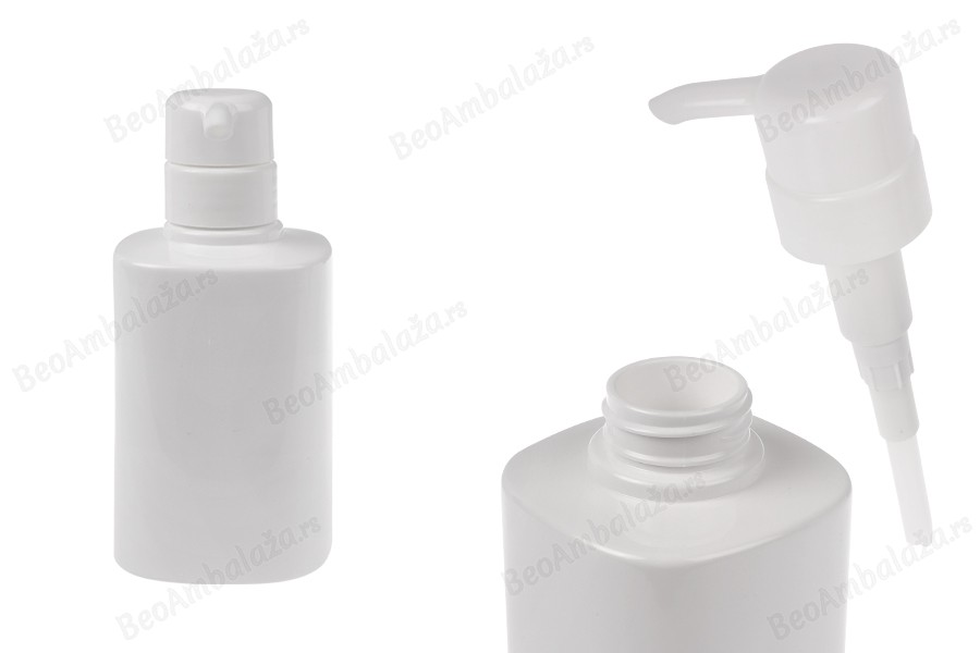 Plastična PET boca od 300 mL u beloj boji sa pumpicom (PP32)-slika_proizvoda