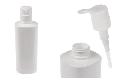 Plastična PET boca od 500 mL u beloj boji sa pumpicom (PP32)-slika_proizvoda