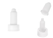 Plastični beli zatvarač na klik za bočicu sa grlom od 20 mm (potreban je alat za zatvaranje)-slika_proizvoda