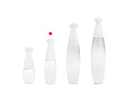 Plastična providna bočica 10mL sa uskim vrhom i navojnim zatvaračem - 50 kom-grupa_slika