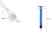 Špric - roler od 3mL sa vrhom od 0,25mm za nanošenje seruma na lice i kosu-dimenzije_slike